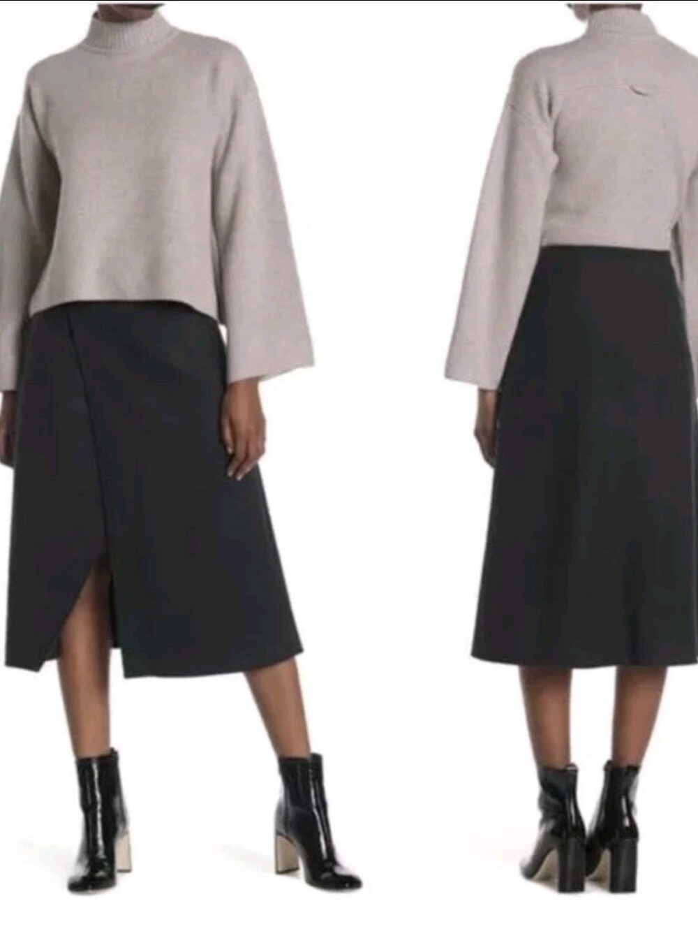 NWT Club Monaco Wool A Line Skirt Size 4